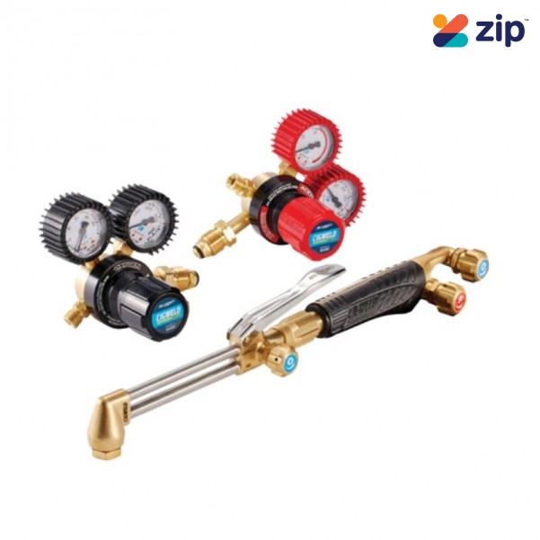 Cigweld 208026P4 - BlueJet Oxygen/Acetylene Gas Cutting and Welding 4-Pack Welding Accessories