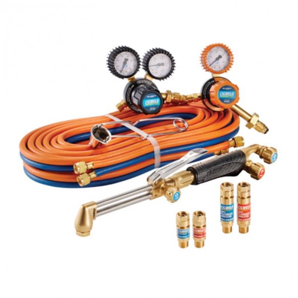 Cigweld 208027SL - BlueJet Gas Slab Oxygen/LPG Cutting and Welding Kit Welding Accessories