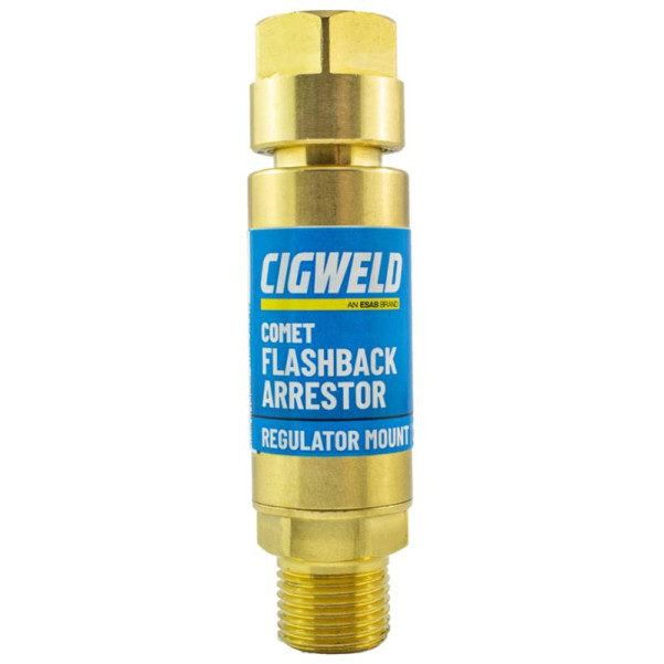 Cigweld 208516 - Comet Flashback Arrestor Oxygen Reg Mount Welding Accessories Cigweld 208516 - Comet Flashback Arrestor Oxygen Reg Mount Welding Accessories