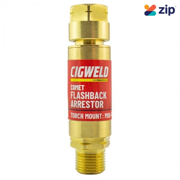 Cigweld 208520 - Comet Flashback Arrestor Fuel Mid Flow Torch Mount Welding Accessories