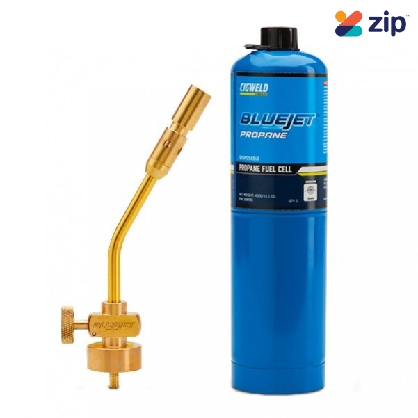 Cigweld 308404 - JET411 Pencil Flame BlueJet Torch and Propane Combo Kit