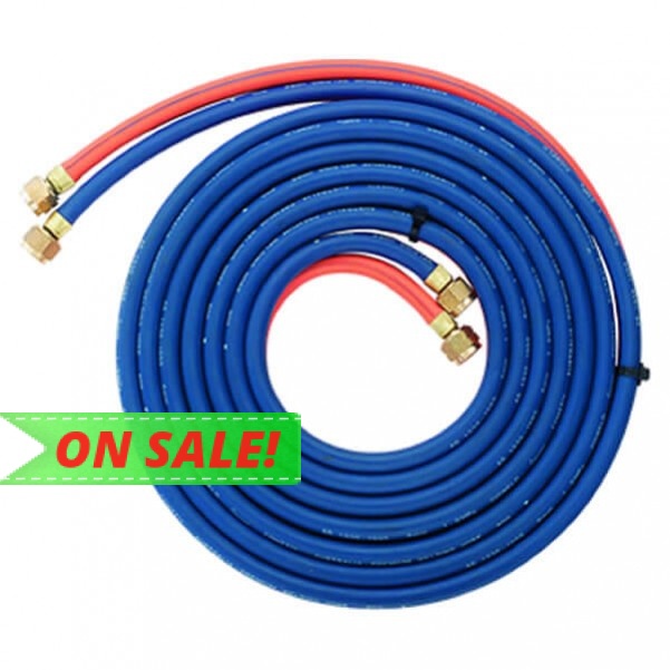 Cigweld 308693 - 5M Comet Fitted Twin Hose, Oxy/Acet