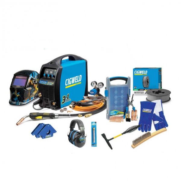 Cigweld PP.TM175M23 - Transmig 175i+ MIG TIG STICK Power Pack Mig