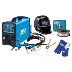 Cigweld PP.WS185LCD - WeldSkill 185LCD Multi Process MIG/TIG/STICK Inverter Welder Power Pack 