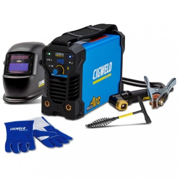 Cigweld PP140MA22 - 140A DC Weldskill MicroArc Stick & LIFT TIG Welder Pack W1008162 