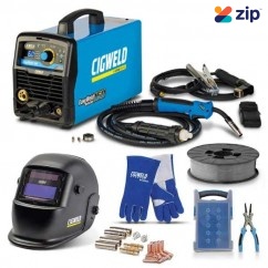 Cigweld PPE160A21 - EasyWeld 160 MIG/Stick Inverter Welder Power Pack