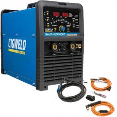 Cigweld W1006200 - WeldSkill 200AC/DC 240V (15Amp) Welding Inverter Multi process Tig & Arc