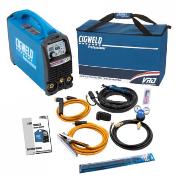 Cigweld W1007190 - Transtig 170Pi Welding Inverter - Plant Kit Tig