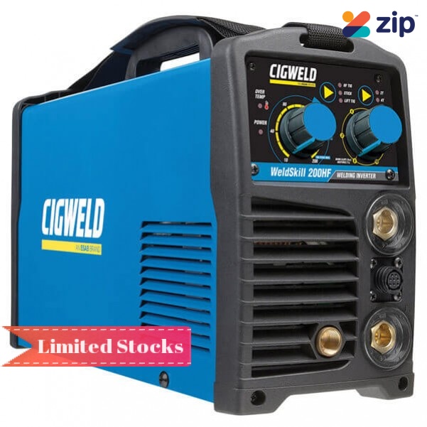 Cigweld W1008200 - 240V WELDSKILL 200HF Single Phase Welding Inverter Tig