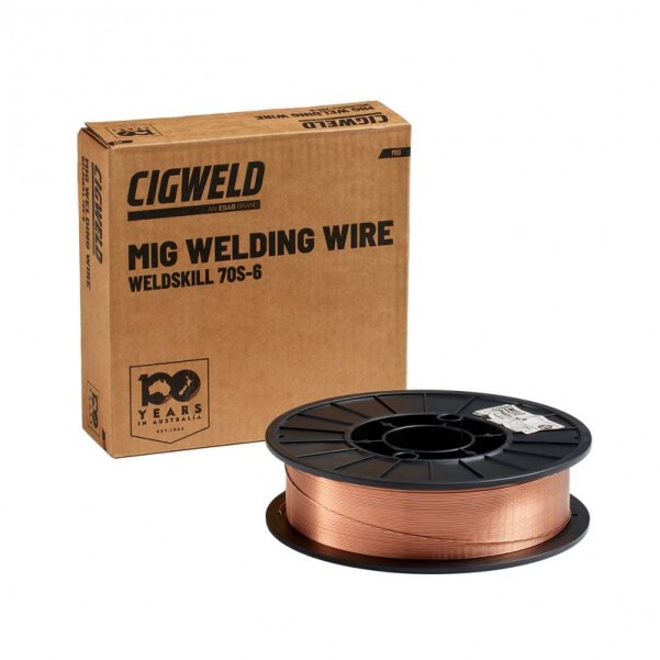 Cigweld WS0509 - Weldskill 70S-6 Solid 0.9mm 5kg Handi Spool Welding Wires