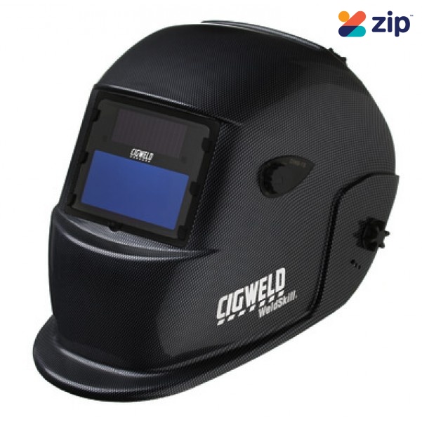 Cigweld 454314 - WeldSkill Auto Carbon Fibre Darkening Helmet