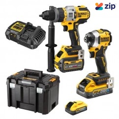 DeWalt DCK2052H1T1-XE - 18V 5.0Ah/6.0Ah XR Li-ion Cordless Brushless 2pce Combo Kit