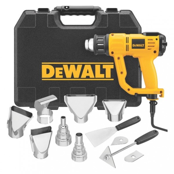 DEWALT D26414K-XE - 240V 2000W Digital LED Heat Gun Kit Heat Guns