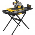 DeWalt D36000-XE - 1600W 254mm Large Capacity Slide Table Wet Tile Saw Table Saws