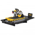 DeWalt D36000-XE - 1600W 254mm Large Capacity Slide Table Wet Tile Saw Table Saws