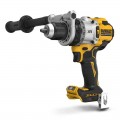 DeWalt DCD1007N-XJ - 18V XR 3 Speed Premium Brushless Hammer Drill Driver Skin Hammer Drills