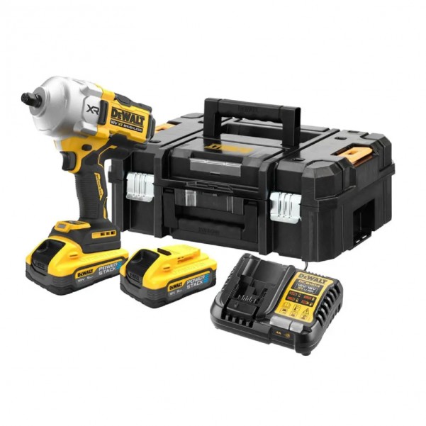 DEWALT DCF961H2T-XE - 18V XR Brushless 1/2inch 2 X 5.0AH Premium High Torque Impact Wrench Kit Impact Wrenches