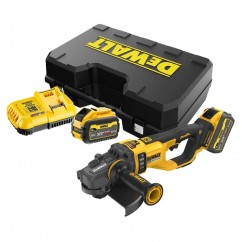 Dewalt DCG460X2-XE - 54V XR Flexvolt Brushless 2 X 9.0ah Angle Grinder Kit 