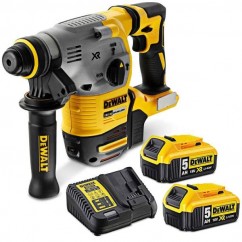 Dewalt DCH283P2-XE - 18V 5.0Ah XR Li-ion Cordless Brushless 3 Mode SDS+ Rotary Hammer Drill Kit