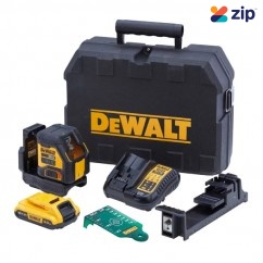 DeWALT DCLE34021D1-XE - 18V 2.0Ah XR Compact Green Cross Line Laser Kit