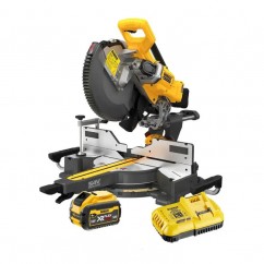 DEWALT DCS781X1-XE - 54V 9.0Ah XR FlexVolt Li-ion Cordless Brushless 305mm (12") Mitre Saw Combo Kit