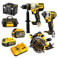 Dewalt DCZ357P1X1T-XE - 18V-54V 9.0Ah/5.0Ah FlexVolt XR Li-Ion Cordless Brushless 3 Piece Combo Kit