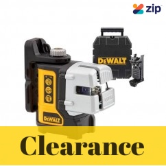 DeWalt DW089CG-XJ - 3 Line Self Levelling Green Bean Cross Line Laser Kit