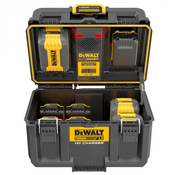 DeWalt DWST83472-XE 18V/54V Li-ion Cordless TOUGHSYSTEM 2.0 Dual Port Charger Chargers
