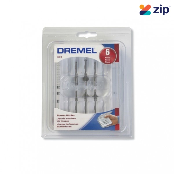 Dremel 692 - 6 Pieces Router Bit Set 2615069200