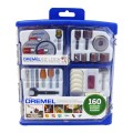 Dremel 710-RW2 - EZ Lock 160 PC All-Purpose Accessory Kit 26150710AK Carving & Engraving & Routing