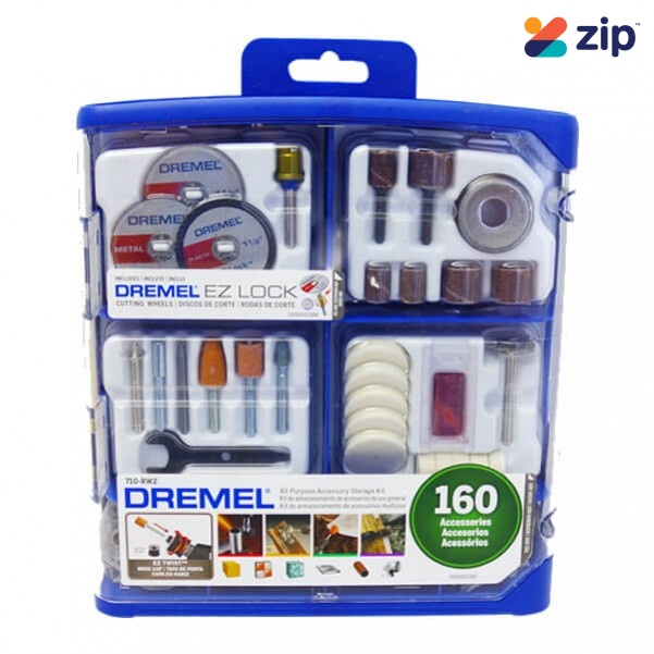 Dremel 710-RW2 - EZ Lock 160 PC All-Purpose Accessory Kit 26150710AK