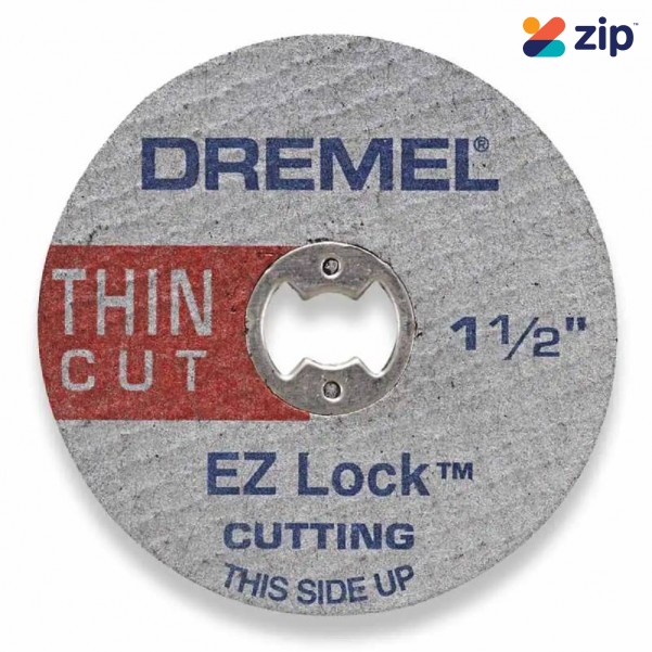 Dremel EZ409 - EZ Lock 1-1/2" Thin Cut, Cut-off Wheels 5 Pack 2615E409AC Cutting