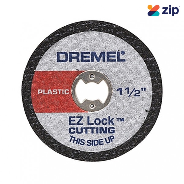 Dremel EZ476 (2615E476AE) - 38.1mm EZ Lock 1-1/2 Cut-off Wheels 5 Pk Cutting