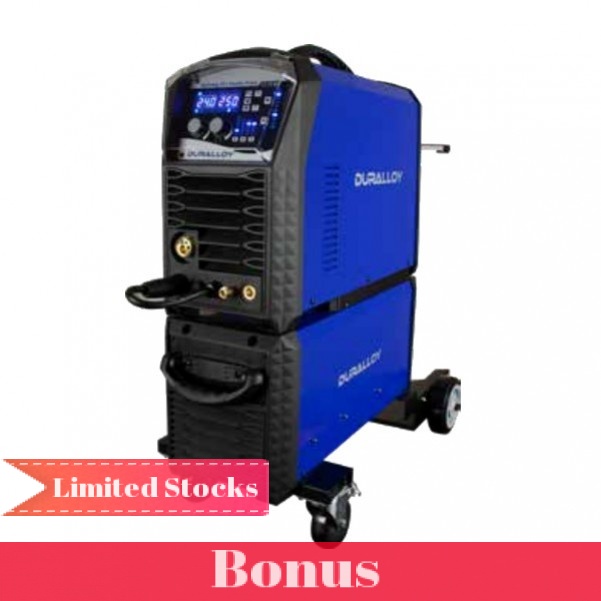 DURALLOY DA251MMIGDP -  240V 251 Multimig Single Phase Double Pulse Inverter Welder