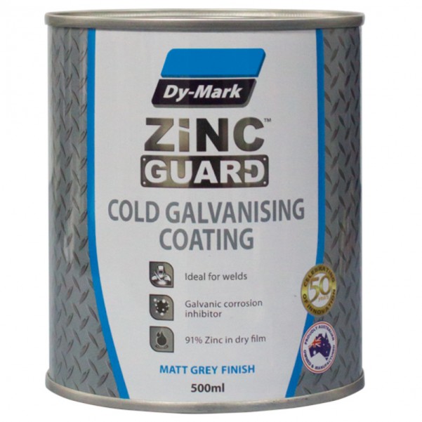 Dy-Mark 230731050 - Zinc Guard Cold Galvanising Coating Brush On 500ml