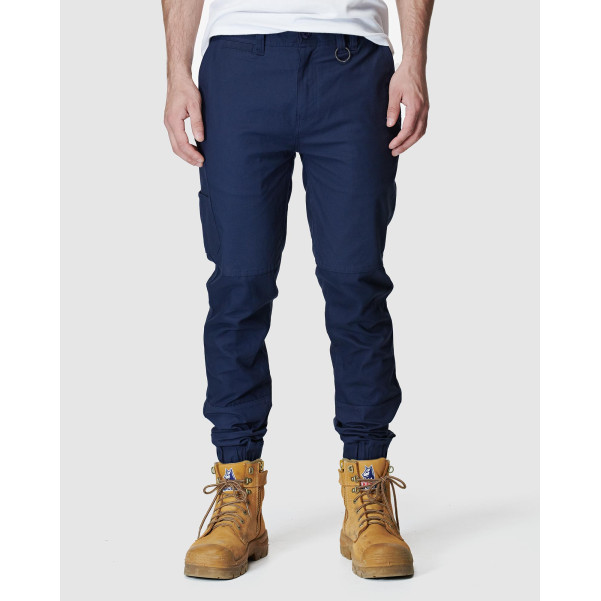 ELWD EWD103_404 - MENS CUFFED PANT NAVY Workwear Pants ELWD EWD103_404 - MENS CUFFED PANT NAVY Workwear Pants