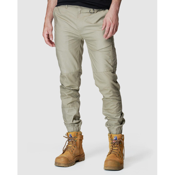 ELWD EWD103_578 - MENS CUFFED PANT STONE Workwear Pants