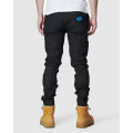 ELWD EWD103_BLK - MENS CUFFED PANT BLACK Workwear Pants ELWD EWD103_BLK - MENS CUFFED PANT BLACK Workwear Pants