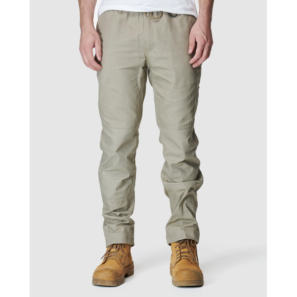 ELWD EWD104_578 - MENS ELASTIC PANT STONE Workwear Pants