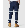 ELWD EWD106_404 - MENS REFLECTIVE SLIM PANT NAVY Workwear Pants ELWD EWD106_404 - MENS REFLECTIVE SLIM PANT NAVY Workwear Pants