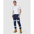 ELWD EWD107_404 - MENS REFLECTIVE CUFFED PANT NAVY Workwear Pants ELWD EWD107_404 - MENS REFLECTIVE CUFFED PANT NAVY Workwear Pants