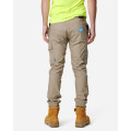 ELWD EWD109_578 - MENS CUFFED ELASTIC PANT STONE Workwear Pants ELWD EWD109_578 - MENS CUFFED ELASTIC PANT STONE Workwear Pants