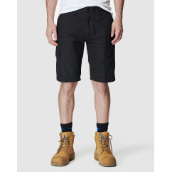 ELWD EWD201_BLK - MENS UTILITY SHORT BLACK Workwear Shorts