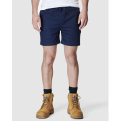 ELWD EWD204_404 - MENS ELASTIC BASIC SHORT NAVY Workwear Shorts