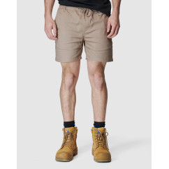 ELWD EWD204_578 - MENS ELASTIC BASIC SHORT STONE Workwear Shorts