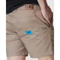 ELWD EWD204_578 - MENS ELASTIC BASIC SHORT STONE Workwear Shorts ELWD EWD204_578 - MENS ELASTIC BASIC SHORT STONE Workwear Shorts