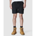 ELWD EWD204_BLK - MENS ELASTIC BASIC SHORT BLACK Workwear Shorts