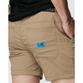 ELWD EWD205_578 - MENS ELASTIC LIGHT SHORT STONE Workwear Shorts ELWD EWD205_578 - MENS ELASTIC LIGHT SHORT STONE Workwear Shorts