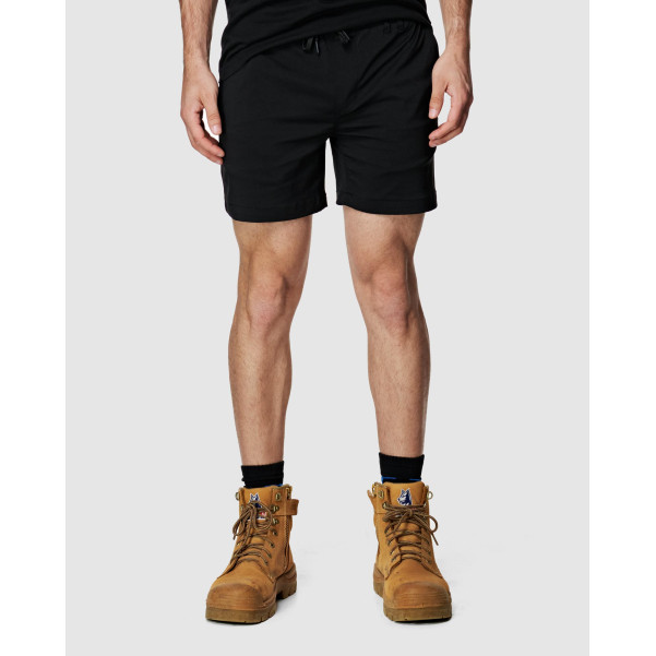ELWD EWD205_BLK - MENS ELASTIC LIGHT SHORT BLACK Workwear Shorts ELWD EWD205_BLK - MENS ELASTIC LIGHT SHORT BLACK Workwear Shorts