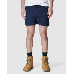 ELWD EWD206_404 - MENS ELASTIC SHORT SHORT NAVY Workwear Shorts